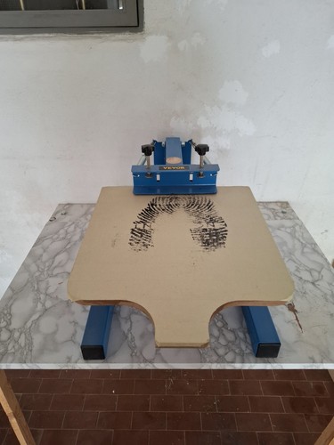 Macchina stampa serigrafica - macchina,